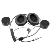 Stilo Nascar 3 conductor, Gentex Boom Mic, Earcup Speakers + 3.5MM jack for earbuds